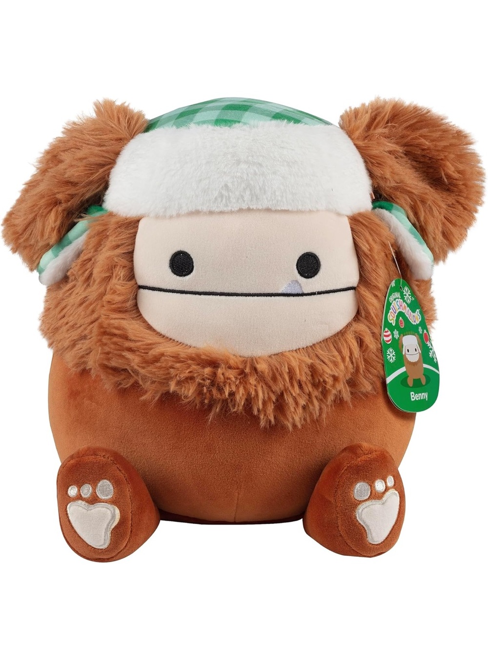 Squishmallows large Benny The Bigfoot Plush